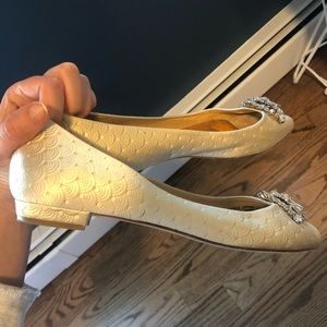 Badgley Mischka Bridal Flats